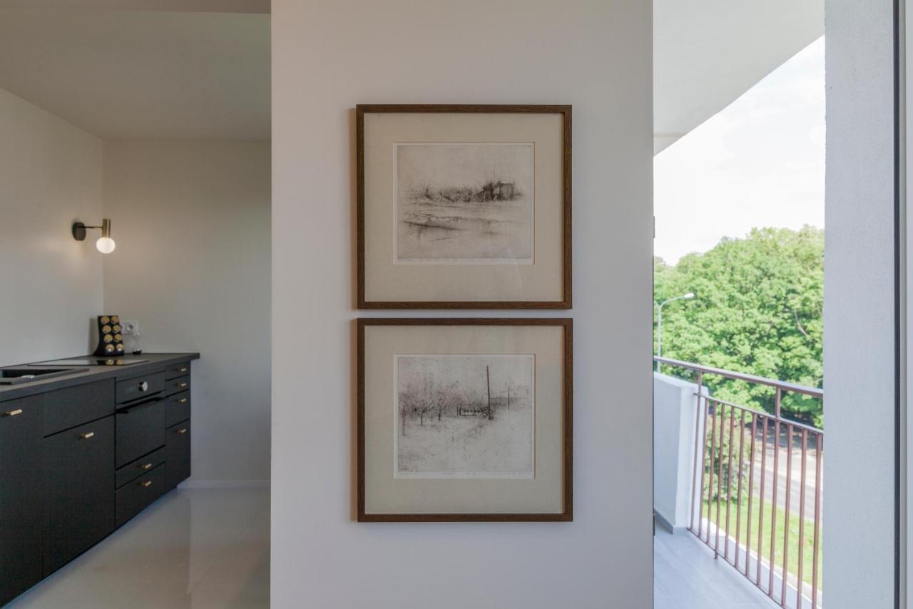 Uni Apartament Lodž Exteriér fotografie